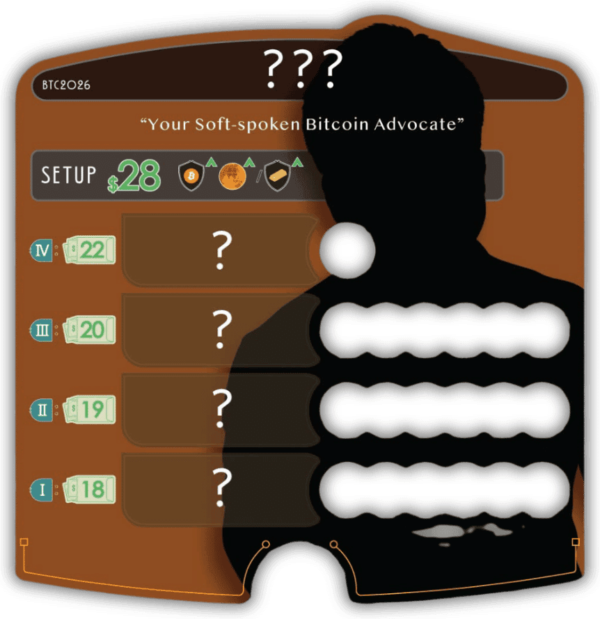 Age of Bitcoin BTC2026 special character card